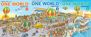 ONE WORLD English Course 1, 2, 3